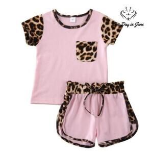 Hirigin Short Sleeve Shorts Set Size 90 (2-3)